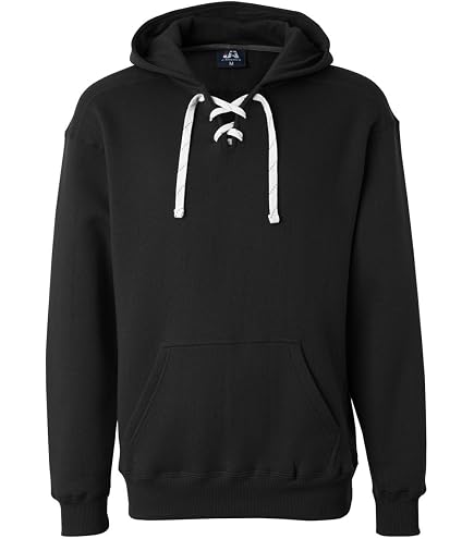 Amazon.com: J. America Men's Sports Lace Up Hoodie Sweatshirt